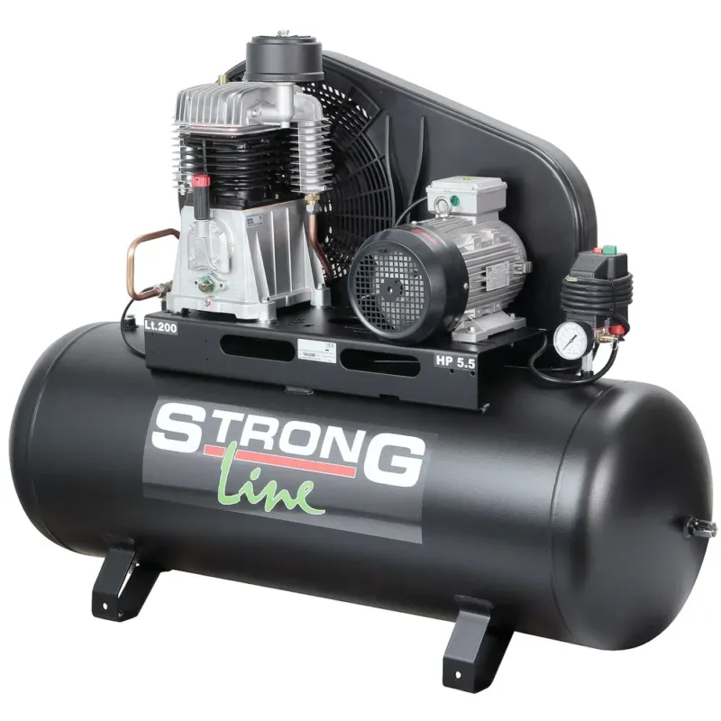 Osta Verkossa KOMPRESSORI 13BAR 3-V 5,5HP 685L/200L MUSTA