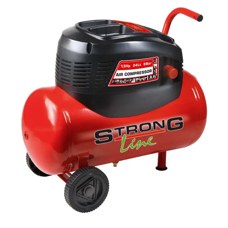 KOMPRESSORI 180L 1KW 24L ÖLJYTÖN Bestseller