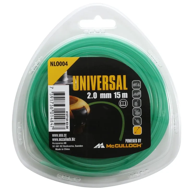 TRIMMERISIIMA 2,0 MM x 15 M PYÖREÄ NLO004 Heti Saatavilla