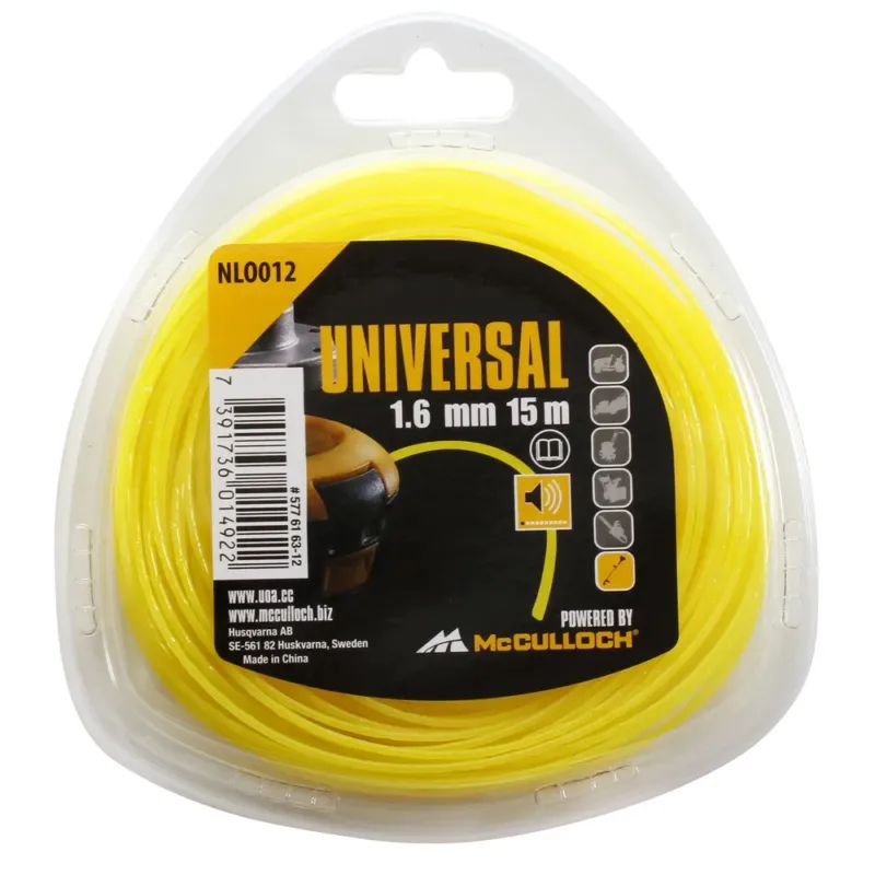 Viimeinen Mahdollisuus TRIMMERISIIMA 1,6 MM x 15 M HILJAINEN NLO012