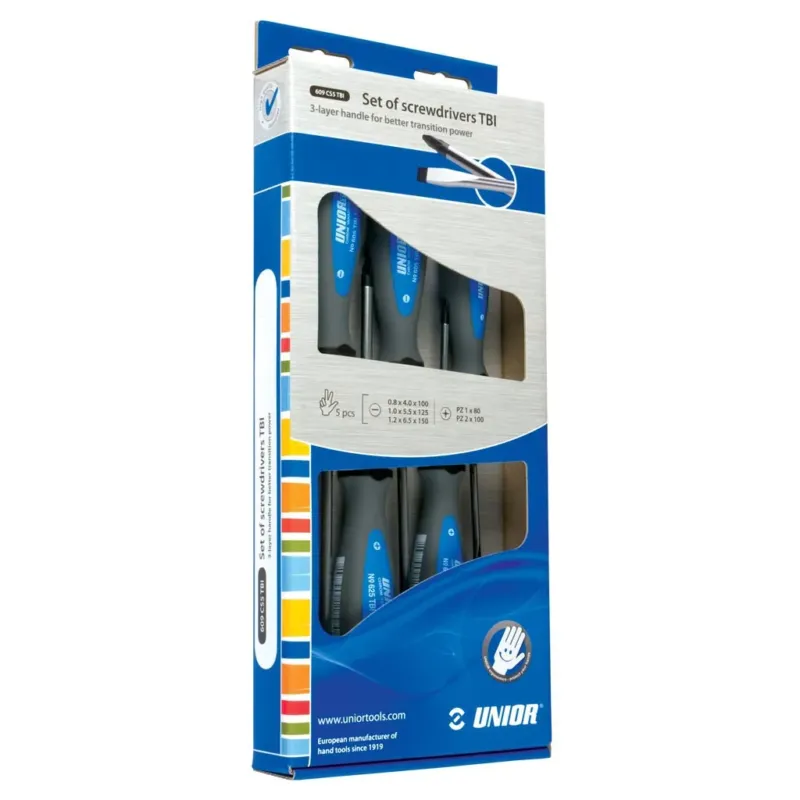 Turvallinen Maksu UNIOR ruuvitalttasrj. 5-os PZ+sl 609cs5TBI,