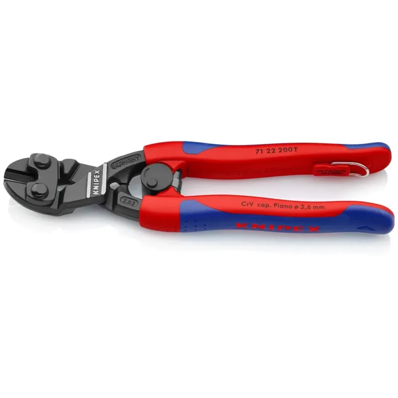 Tarjous KNIPEX TT-pulttisakset 200mm lukituksella 2-K