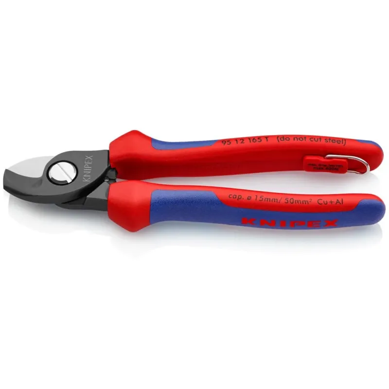 KNIPEX TT-kaapelileikkuri 165mm, Ø15mm / 50mm2 Rajoitettu Tarjous