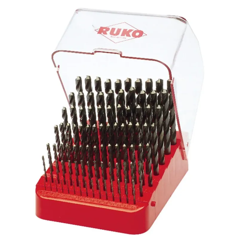 RUKO porasarja 91-os 1-10mm/0,1 DIN338 pöytäteline Älä Missaa