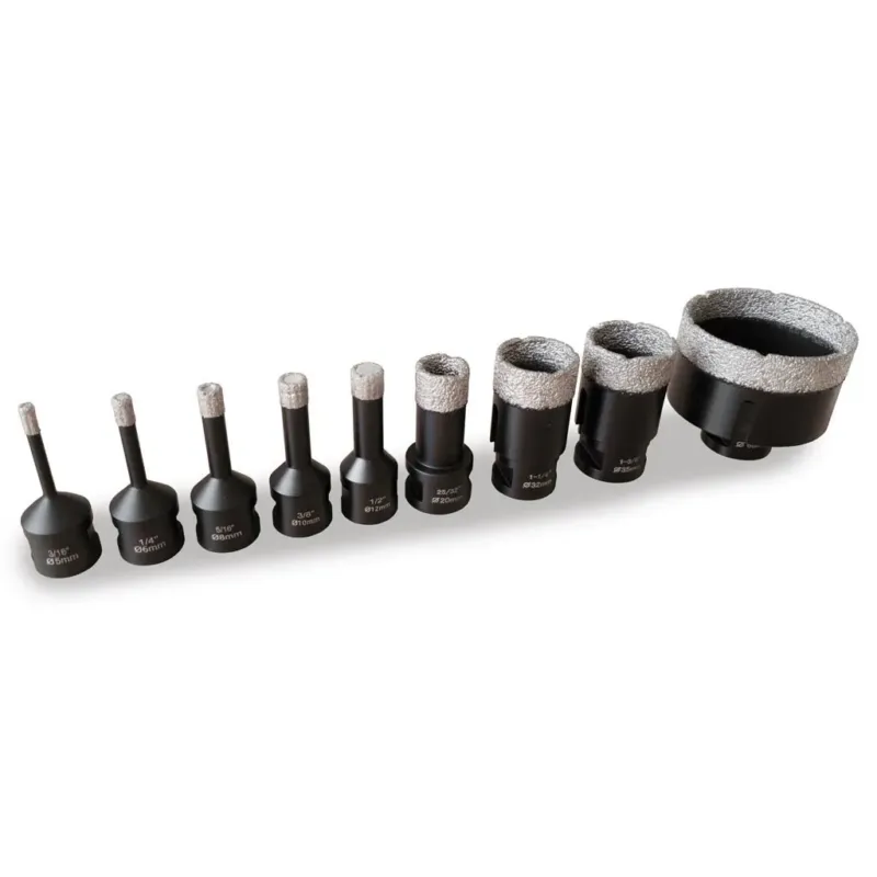 MANDREX DryXcut timanttireikäsahasarja 5-12mm 6-os Rajoitettu Tarjous