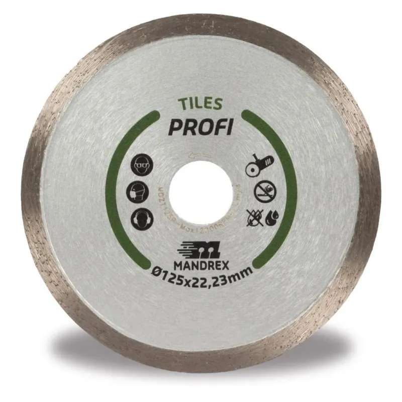 Turvallinen Maksu MANDREX PROFI 115mm timanttilaikka, laatoille
