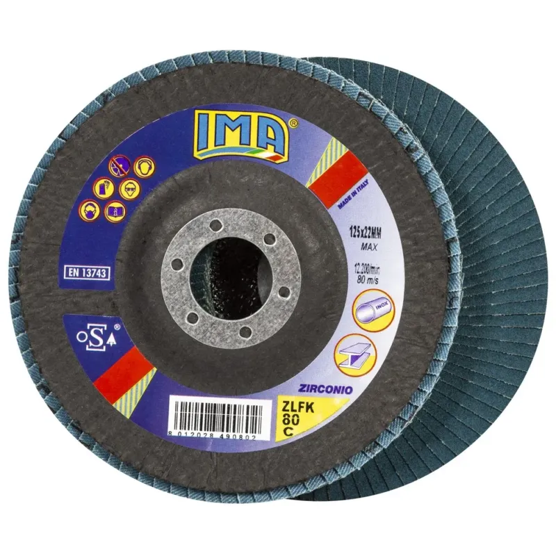 LAMELLILAIKKA 125MM G80 ZIRCON Nopea Toimitus