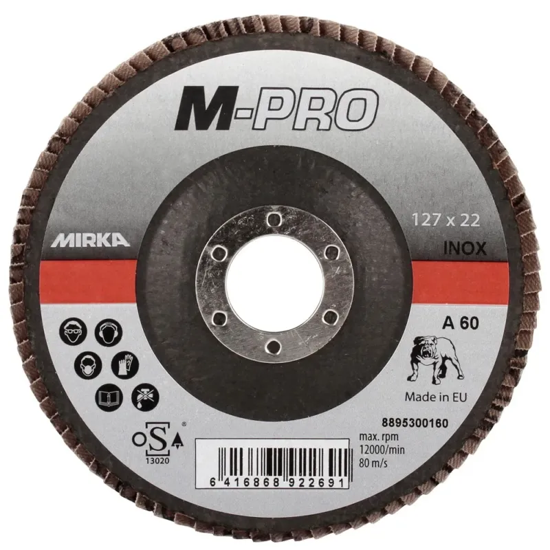MIRKA LAMELLILAIKKA 127MM G60 ALO M-PRO INOX Päivän Tarjous