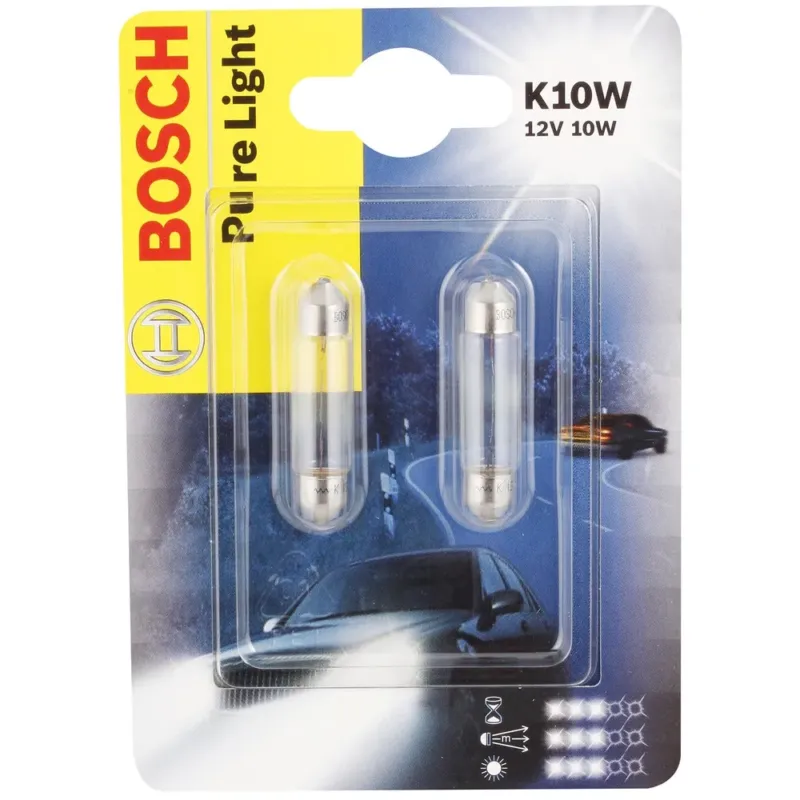 Päivän Tarjous POLTTIMO BOSCH SV8.5 43MM 10W 12V (2 KPL)