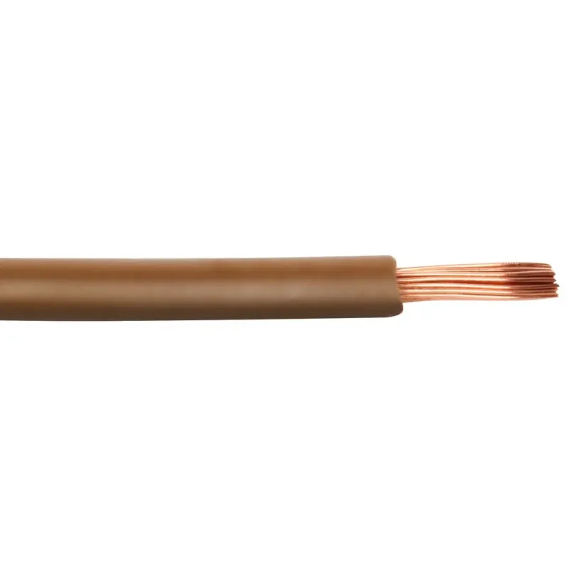 Löytö CRX SÄHKÖJOHTO 4M 6,00MM2 RUSKEA