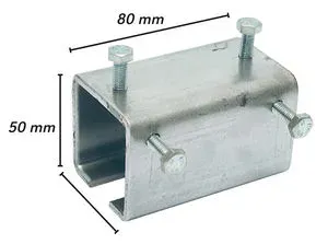 Halpa JATKOKAPPALE 50X50X80MM (41X41MM)