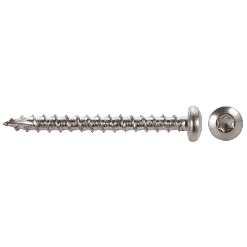 Tehdashinta TOBSTEEL PUURUUVI 4,5X35 RST A2 200KPL PALLONKANTA TX20