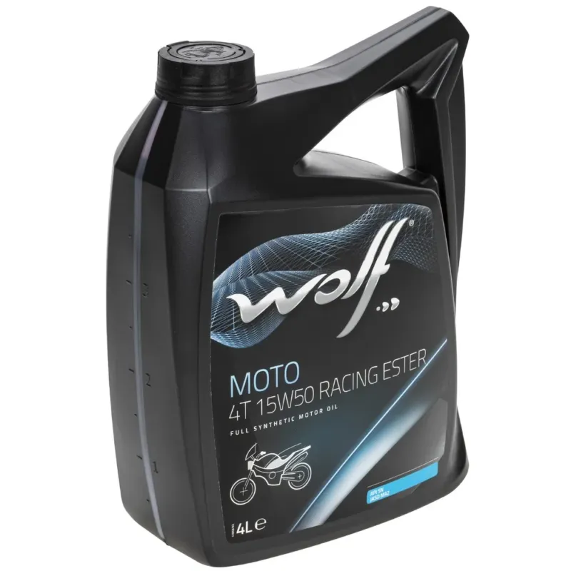 Alennettu WOLF MOTO 4T 15W-50 RACING ESTER 4L