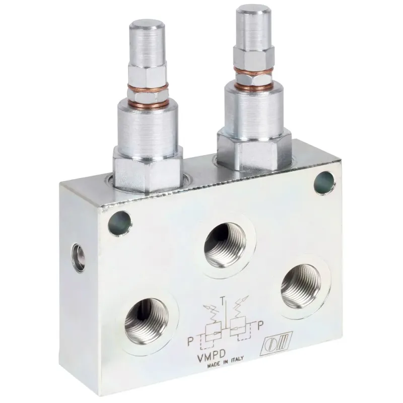 Uusi Malli KAKSOISPAINEENRAJOITUSVENTTIILI 1/2 VMPD 80-300BAR