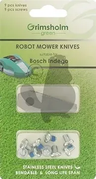 Superhinta Eurogarden Teräsarja, (9kpl), Bosch Indego