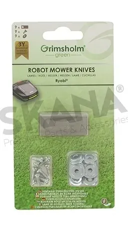 Bestseller Eurogarden Teräsarja, (9kpl), Ryobi Roboyagi 800