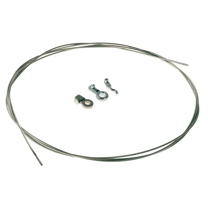 Eniten Myyty Rotary Vaijerin korjaussarja (1) Vaijeri Ø2mm p. 2.5m (1) Z-nippa (2) O-nippa