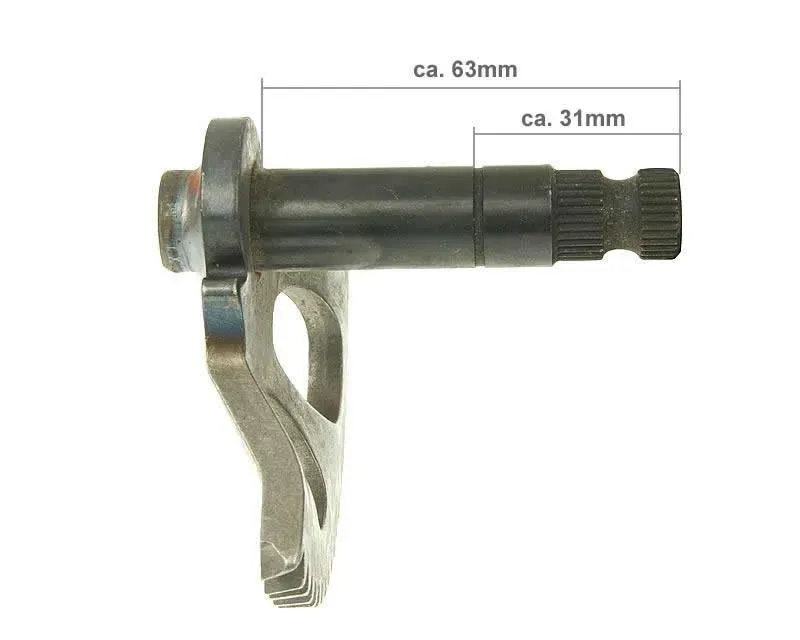 Käynnistyspolkimen aksila 63mm CPI- / Keeway-skootterit 2-T Kuuma Tarjous