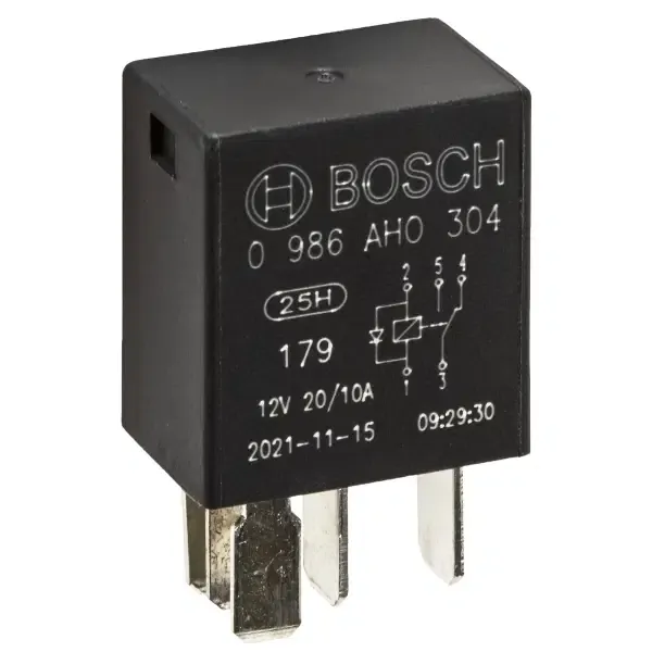 Asiakkaiden Suosikki MIKRORELE 5-NAP 12V 20/10A DIODILLA