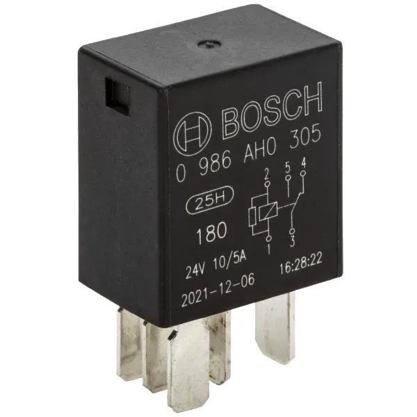 Alennus MIKRORELE 5-NAP 24V 10/5A VASTUKSELLA