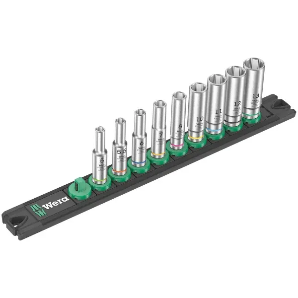 HYLSYSARJA 1/4" 9-OS. 5-13MM PITKÄT Vain Rajoitetun Ajan