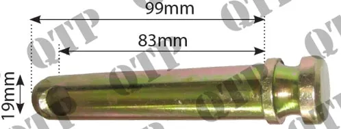Top Link Pin Cat 1 Kausialennus