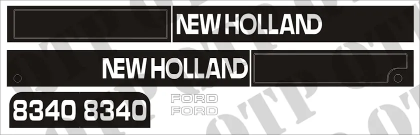 Superhinta Decal Kit Ford NH 8340