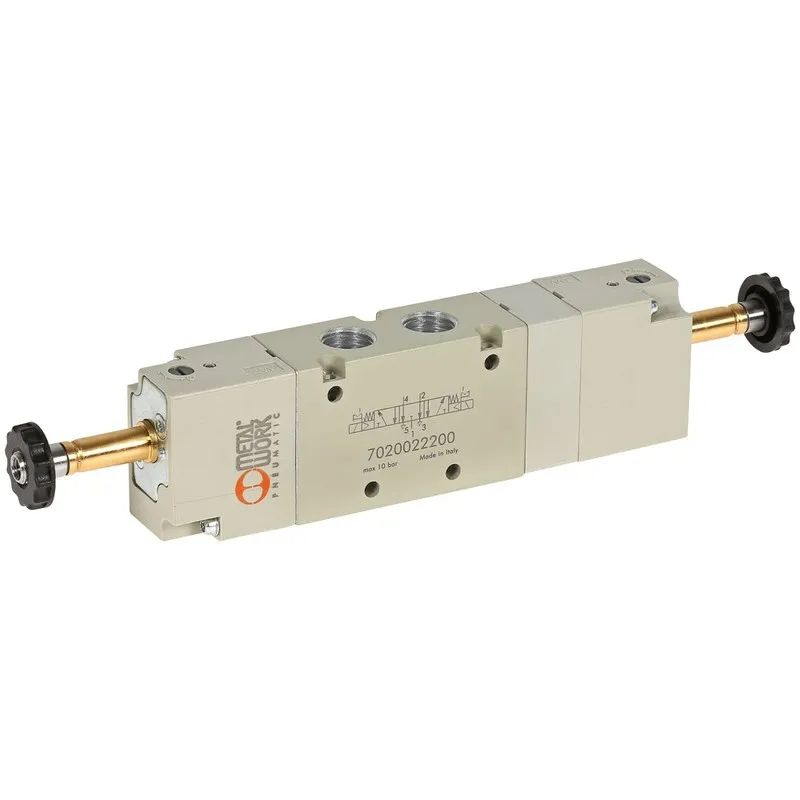SOLENOIDIVENTTIILI 5/3 1/4 SÄHKÖ/SÄHKÖ SOV36SOSOC Merkkituote