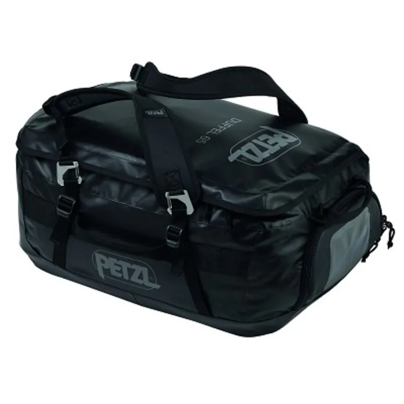 Sertifioitu DUFFEL 65L KULJETUSLAUKKU MUSTA