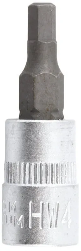 KÄRKIHYLSY 1/4" 4MM S2 37MM HEX Tilaa Heti