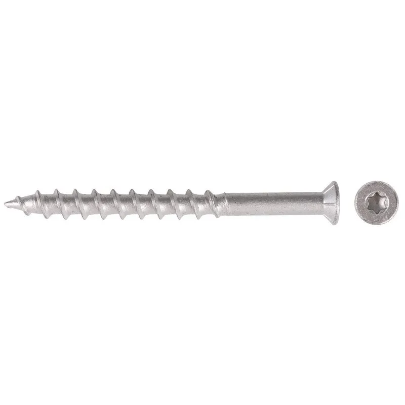 Uutuus KEVYTBETONIRUUVI 8X130MM (70MM) 10KPL TX30
