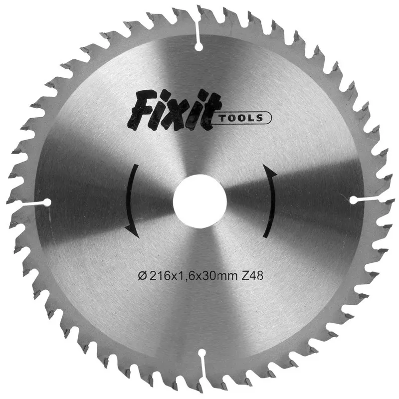 Älä Missaa KOVAMETALLITERÄ 216X1,6X30MM Z48 PUULLE