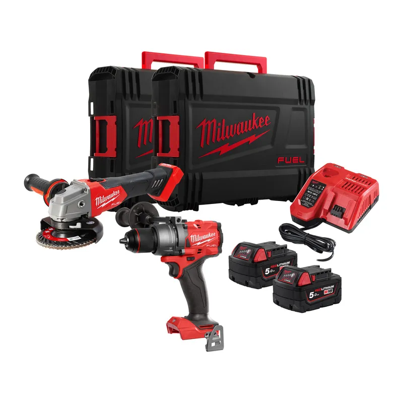 MILWAUKEE akkukonesarja M18 FPP2E3-502X Turvallinen Maksu