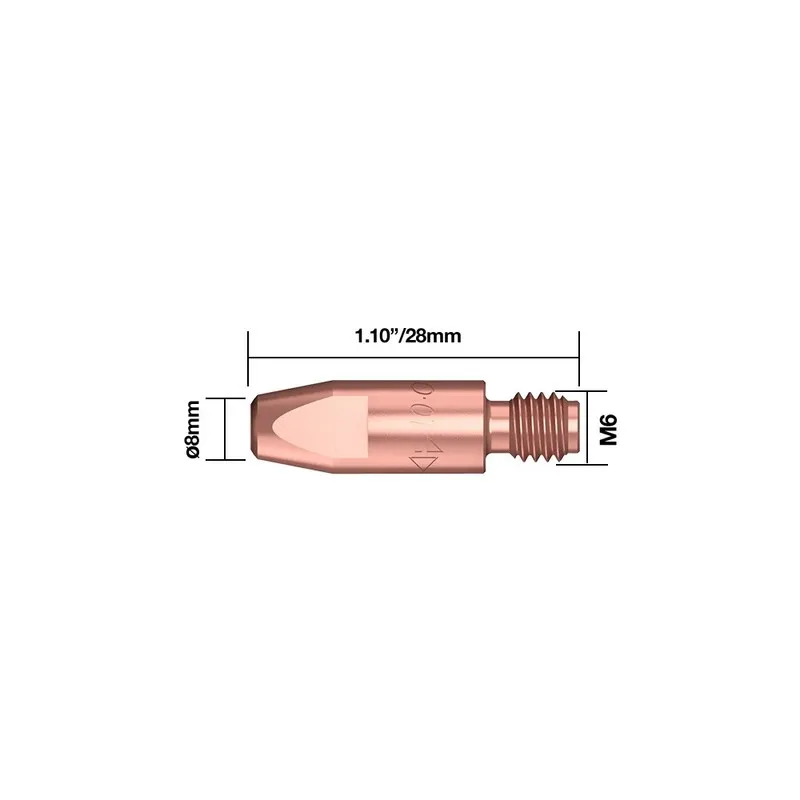 VIRTASUUTIN M6 0,8MM/28MM 10 KPL PARWELD Kuuma Tarjous