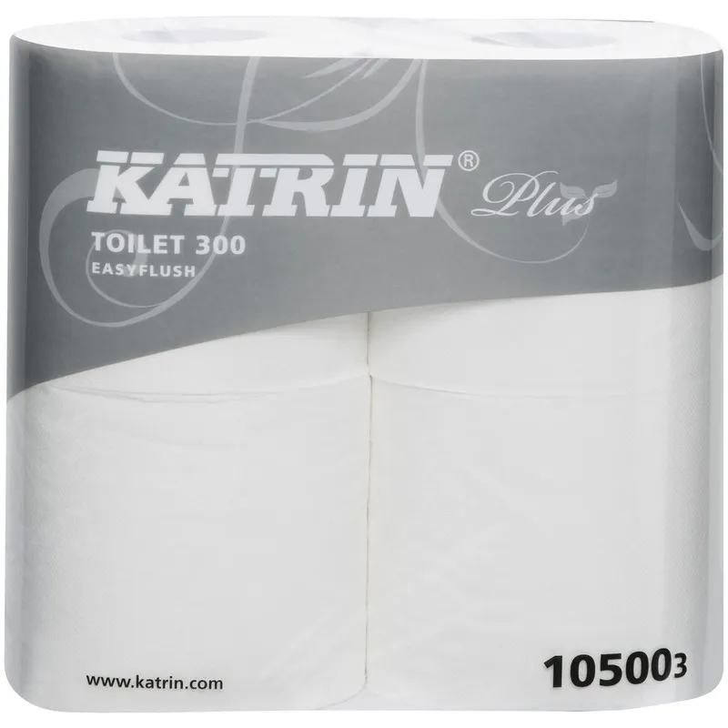 WC PAPERI PLUS TOILET 300 EASY FLUSH 20RLL Uusi Malli