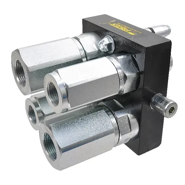 Pikaliitin Multifaster P510 2 x 1 /2 " + 2 x 3 /4 " (työkoneosa) Tarjoushinta