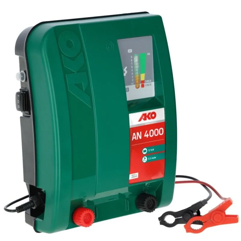 Viimeinen Mahdollisuus Sähköpaimen AKO Mobil Power AN4000 3,4/6,0J 12V
