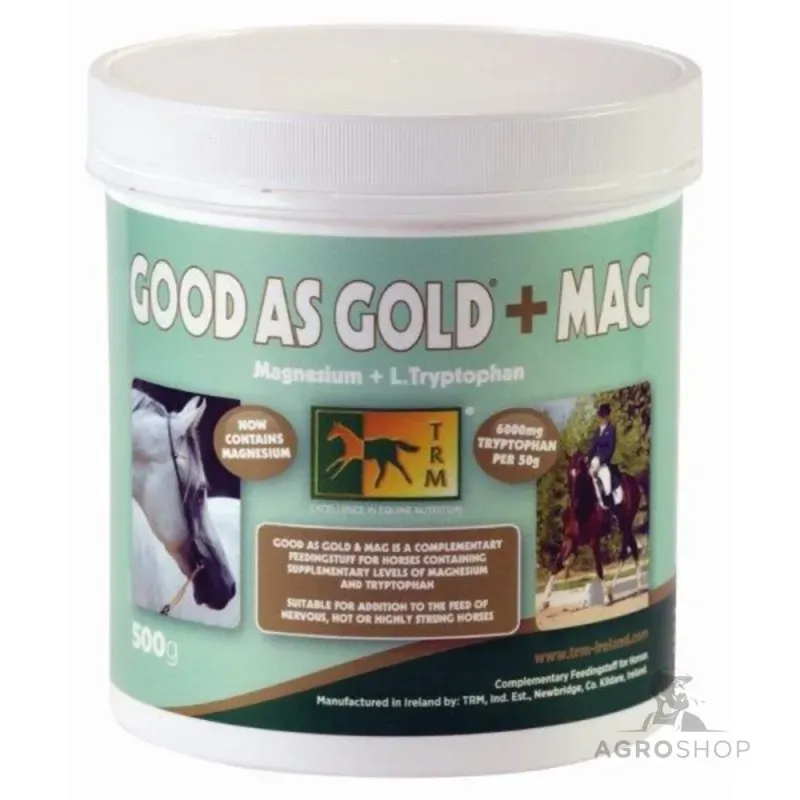 Pakollinen (Must-Have) Hevosten täydennysrehu GOOD AS GOLD + MAG TRM 500g