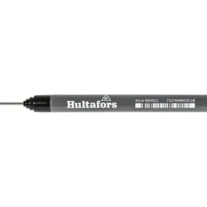 Hultafors mustemerkintäkynä musta ohut kärki Tehdashinta