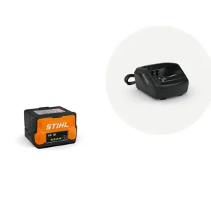 Osta Verkossa STIHL-akkusarja AK 10 - sis. 1 akku ja laturi 36 V 2 Ah Kevyt 0,8 kg