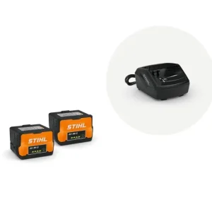 Loppuunmyynti STIHL-akkusarja AK 30 S Plus - 2 akkua ja laturi 36 V 5 Ah